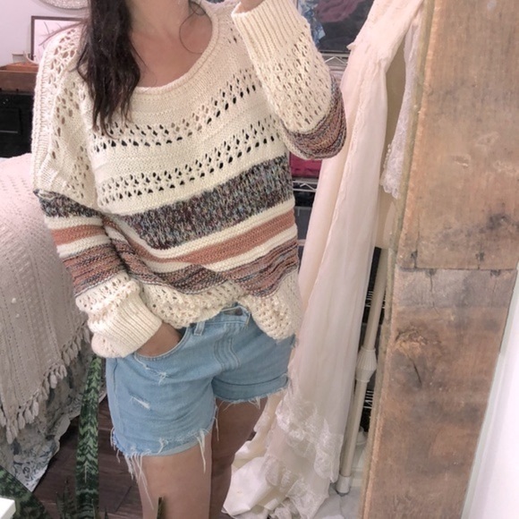 Ces Femme knit sweater size large - Picture 1 of 7